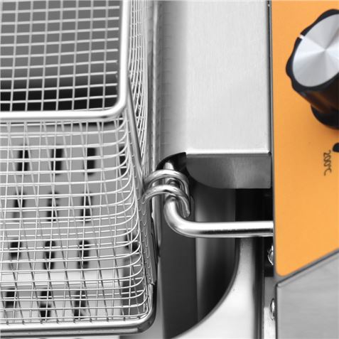 FREIDORA ELECTRICA PROFESIONAL 11 LITROS 3000W CHEF PRO CF0102 - Imagen 8