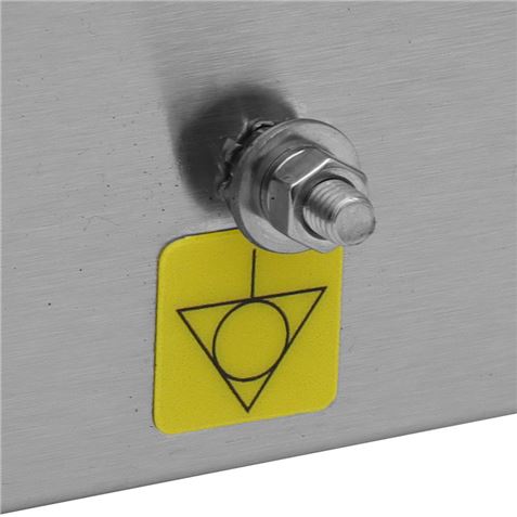 PLANCHA ELECTRICA PROFESIONAL SUPERFICIE LISA 4400W CHEF PRO CF0108 - Imagen 9