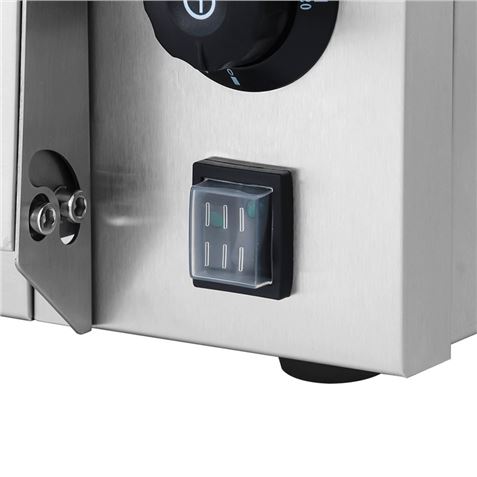 HORNO DE PIZZA ELECTRICO PROFESIONAL 2 CAMARAS 3000W CHEF PRO CF0119 - Imagen 7