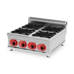 COCINA A GAS PROFESIONAL 4 FUEGOS CHEF PRO CF0129