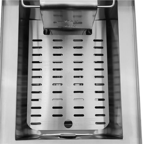 FREIDORA ELECTRICA PROFESIONAL 10+10 LITROS 2X3000W CHEF PRO CF0105 - Imagen 5