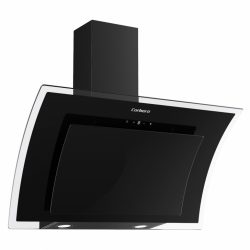 CAMPANA DECORATIVA DE PARED NEGRA CORBERO NYASA9000B