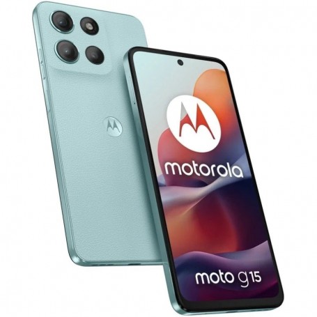 SMARTPHONE MOTO G15 6.72" 8GB/512GB/50MP/4G GLACIER BLUE MOTOROLA PB6E0059IT SMARTPHONES TELEFONO MOVIL TELEFONOS MOVILES