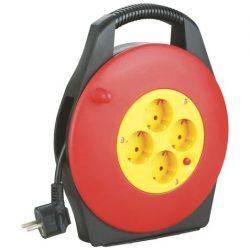 ENROLLADOR DE CABLE 10 METROS CABLE 3X1.5MM ELBAT EB0211