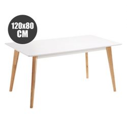 MESA DESIGN D900 120X80CM BLANCA MUVIP MV0568