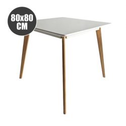 MESA DESIGN D900 80X80CM BLANCA MUVIP MV0567