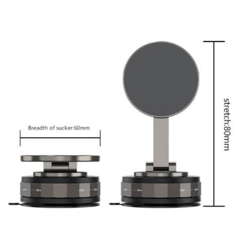 SOPORTE COCHE POR VACIO MAGNETICO COMPACTO C176 XO XOC176 - Imagen 2
