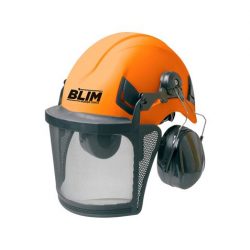 CASCO DE SEGURIDAD PREMIUM CON VISERA Y PROTECCION AUDITIVA BLIM BL0505