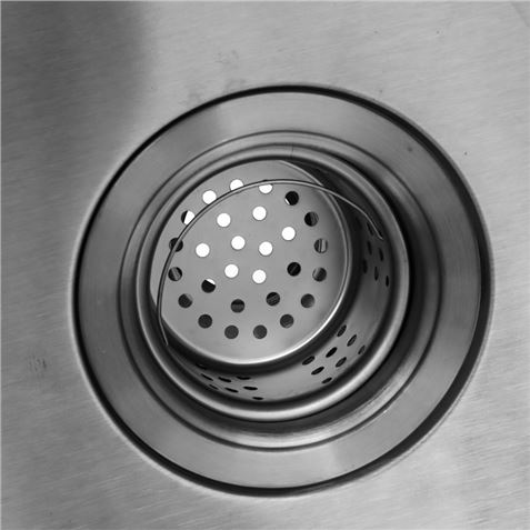 FREGADERO MURAL ACERO INOX PROFESIONAL CON GRIFO Y BACKSPLASH CHEF PRO CF0143 - Imagen 7