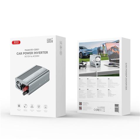 INVERSOR 12V A 220V 500W CZ021 XO XOCZ021 - Imagen 2