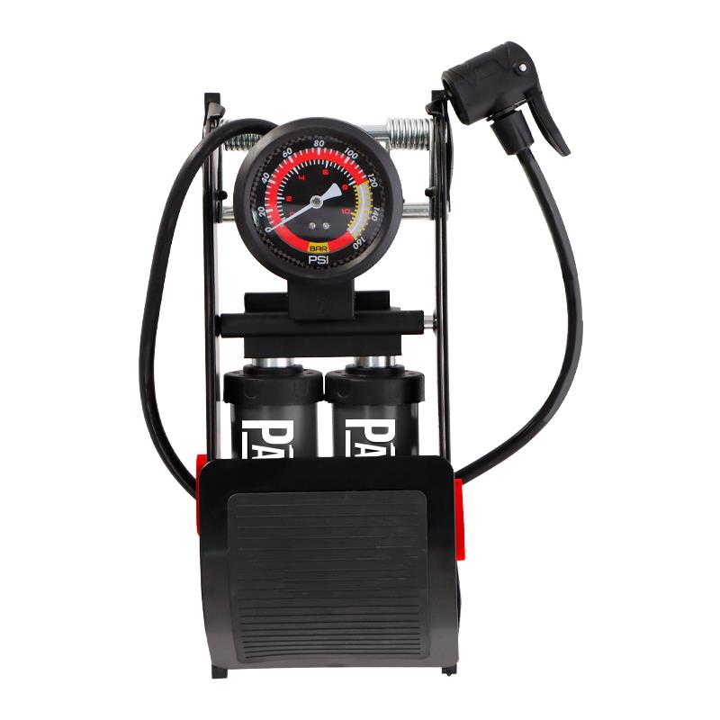 BOMBA DE INFLADO PRO DOBLE CILINDRO PAMACON PM1834 - Imagen 2