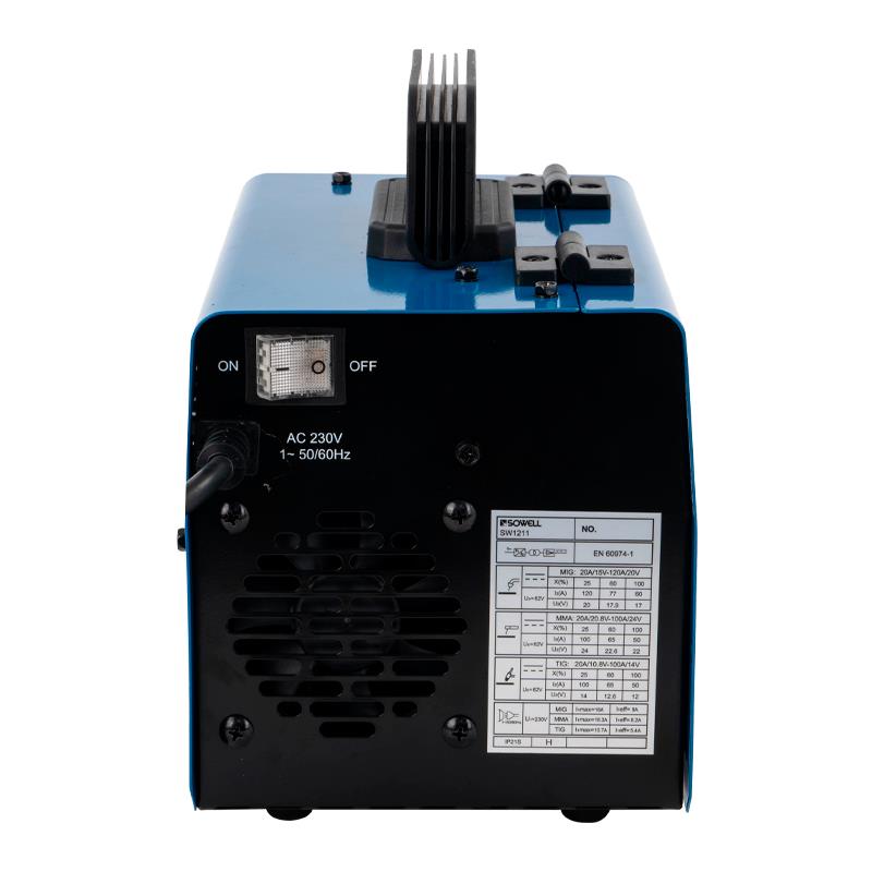 INVERTER MULTIFUNCION MIG-MMA-TIG 120AMP SOWELL SW1211 - Imagen 6