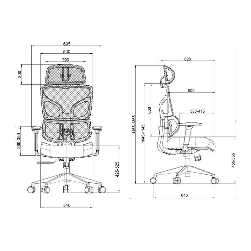 SILLA DE OFICINA SERIE 400 NODOFIX ND1006 - Imagen 9