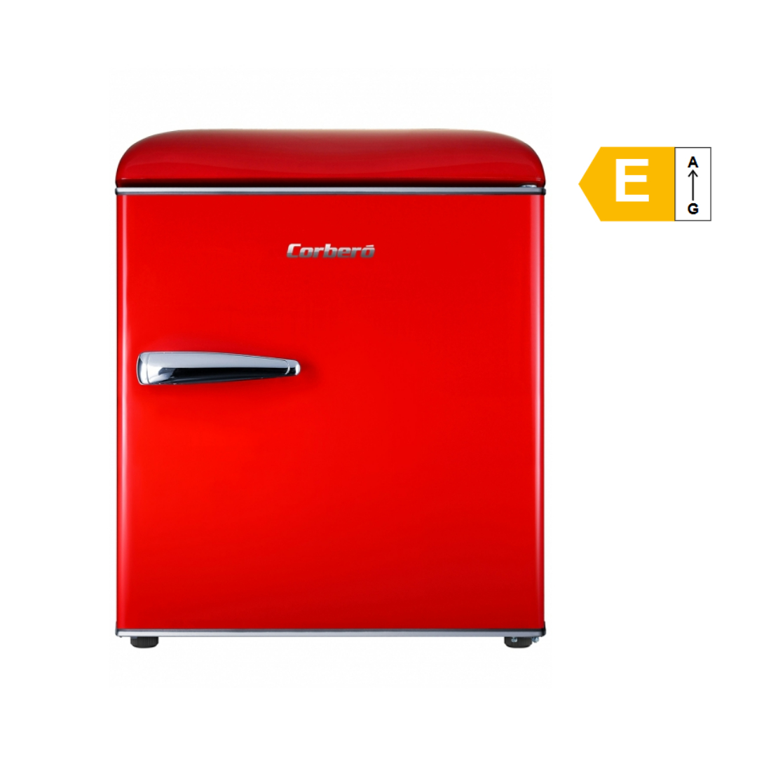 FRIGORIFICO 1PUERTA 45L ROJO CORBERO CFGMB45RR FRIGORIFICOS NEVERA NEVERAS DE UNA PUERTA MINI BAR FRIGORIFICOS RETRO RETROS