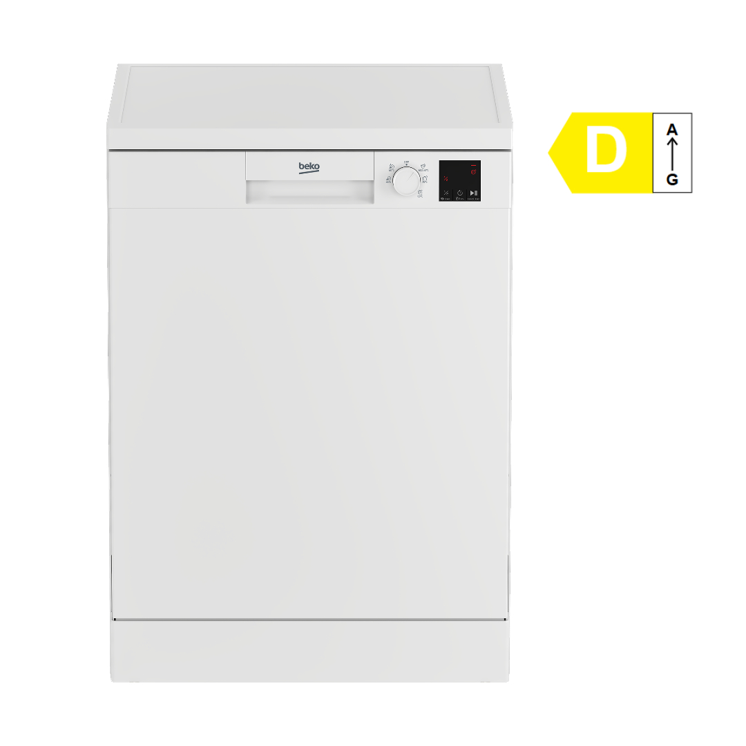 LAVAVAJILLAS 60CM 13 SERVICIOS BLANCO BEKO BDFN05330W LAVAVAJILLAS