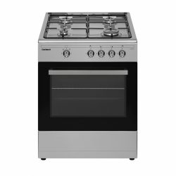 COCINA DE GAS 4 ZONAS 60CM INOX CORBERO CCSF60420BX