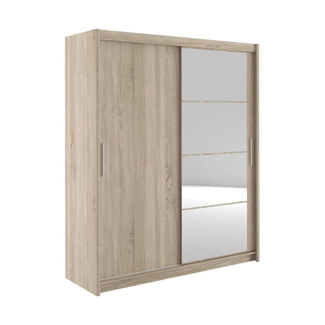 ARMARIO 2 PUERTAS CORREDERA MODELO MARIO CAMBRIAN GB22102702C ARMARIOS ROPERO ROPEROS