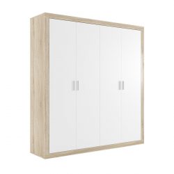 ARMARIO 4 PUERTAS MODELO SARA CAMBRIAN-BLANCO GB22101101A