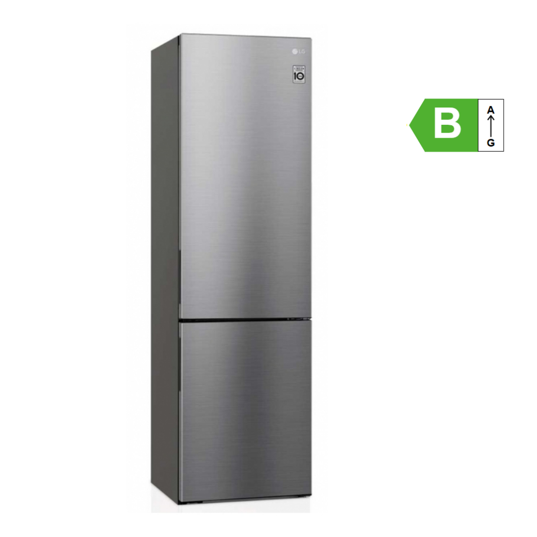 FRIGORIFICO COMBI 384 LITROS INOX LG GBP62PZNBC