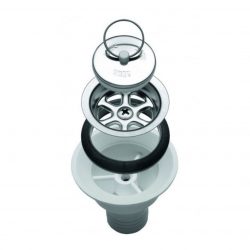 VALVULA DESAGÜE RECTO 25MM INOX 202316