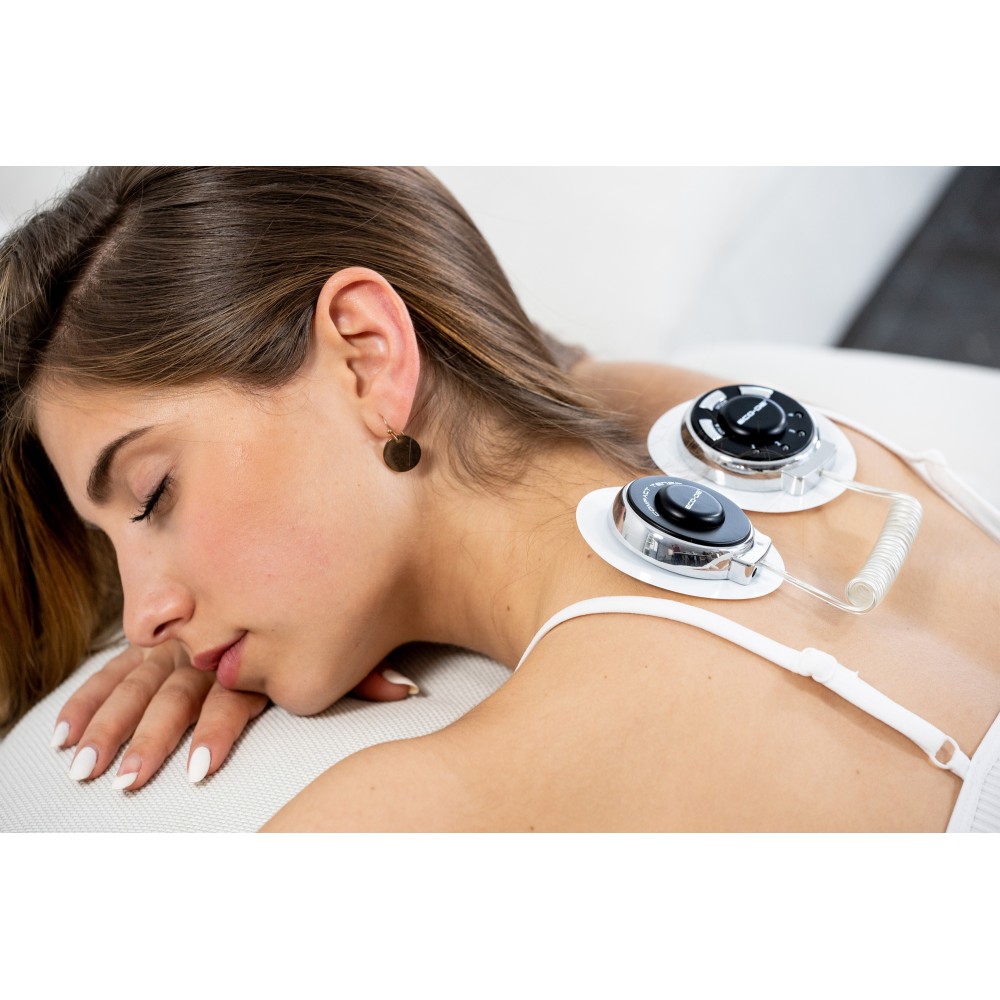 ELECTROECTIMULADOR DIGITAL MUSCULAR COMPACT TENS SOUBLE S/CABLES ECO-DE ECO-304 - Imagen 6