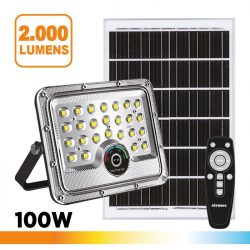 FOCO LED CURVO SOLAR SERIE NOVA CCT 3000K 4000K 6500K-100W AIRMEC AM131618