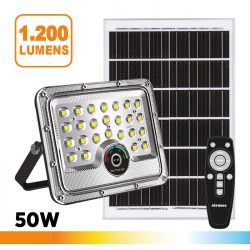 FOCO LED CURVO SOLAR SERIE NOVA CCT 3000K 4000K 6500K-50W AIRMEC AM131617