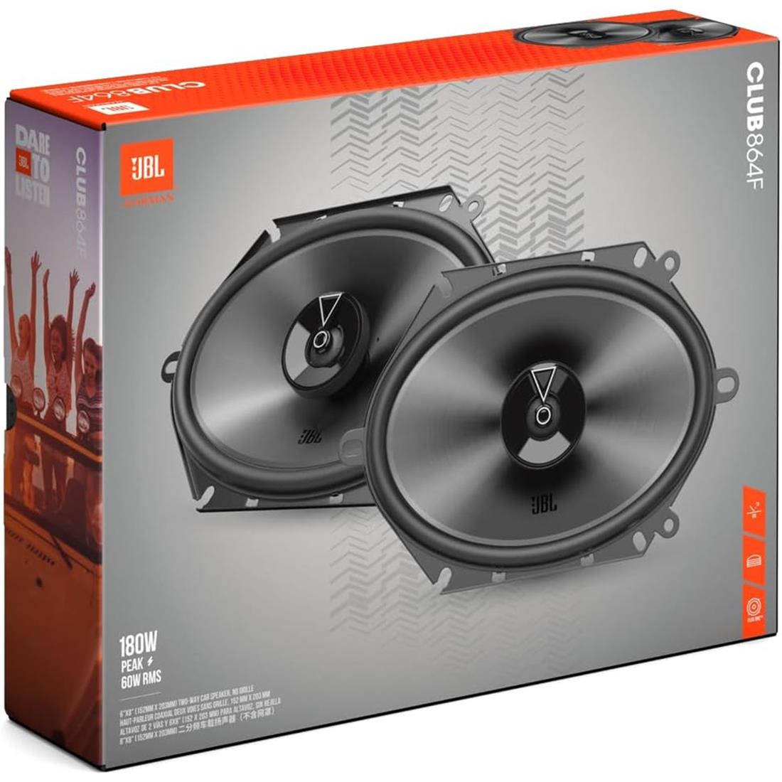 ALTAVOCES CLUB 864F 2 VIAS 6x8" 180W JBL CLUB864F - Imagen 3