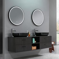MUEBLE DE BAÑO SUSPENDIDO SERIE DARA 180X50X50CM BENOTTI BT2947