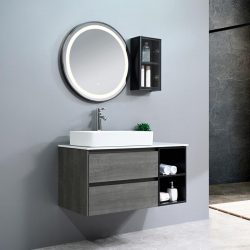 MUEBLE DE BAÑO SUSPENDIDO SERIE KARIM 100X50X50CM BENOTTI BT2940