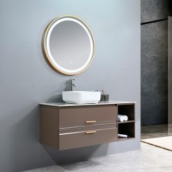 MUEBLE DE BAÑO SUSPENDIDO SERIE LEIA 120X50X50CM BENOTTI BT2948