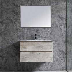 MUEBLE DE BAÑO SUSPENDIDO SERIE TEO 80X46X50CM BENOTTI BT2939