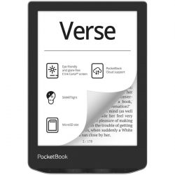 LIBRO ELECTRONICO EBOOK VERSE MIST GRIS 6" SMARTLIGHT WIFI POCKETBOOK PB629-M-WW