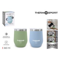 TERMO TAZA 360ML. COLORES A SURTIDOS THERMOSPORT 780047