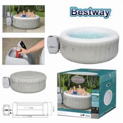 SPA HINCHABLE SPA TAHITI 180X180X66CM 4-6 PERSONAS BESTWAY 60007