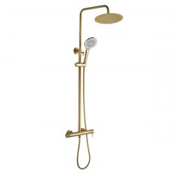 COLUMNA DE DUCHA CAPRI PVD ORO TERMOSTATICO ARTIC 58228