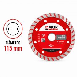 DISCO DIAMANTE TURBO 115MM AICER AC1827
