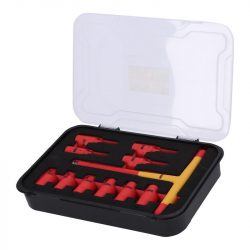 JUEGO DE VASOS 3/8" CON LLAVE EN T 1.000V 11PCS PAMACON PM1877