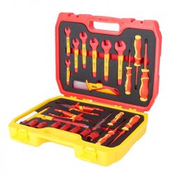 JUEGO DESTORNILLADORES + ALICATES + VASOS 3/8" 1.000V 25PCS PAMACON PM1882