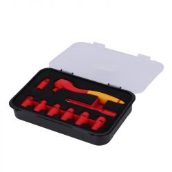 JUEGO VASOS 3/8" + CHICHARRA 1.000V 9PCS PAMACON PM1879