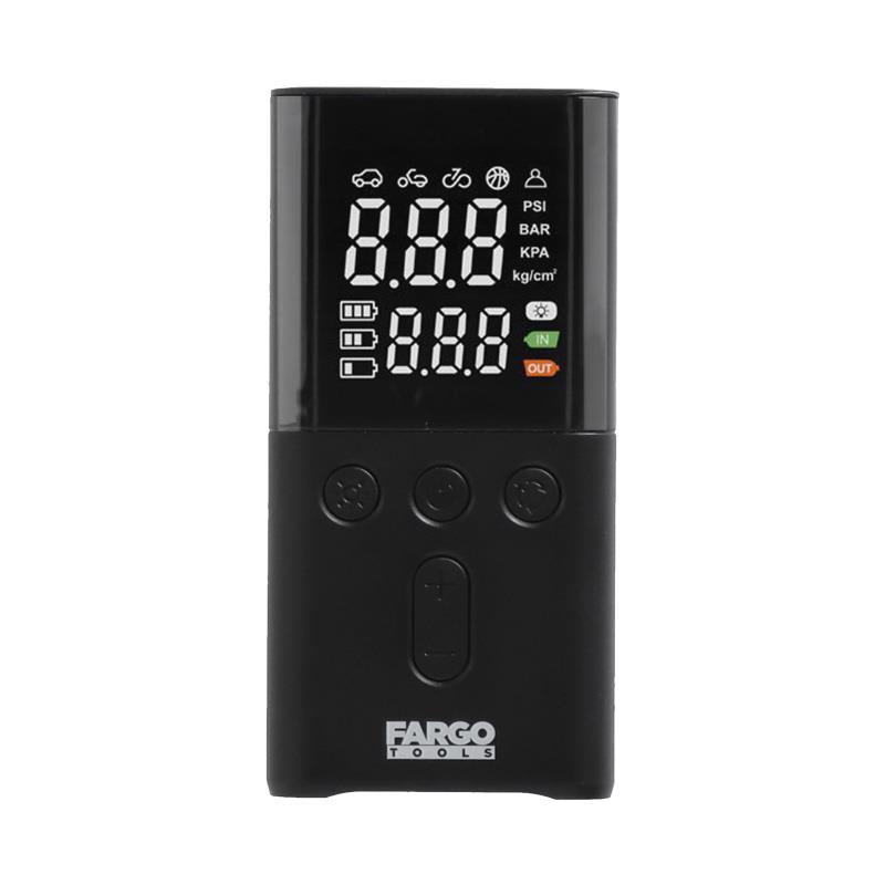 MINI COMPRESOR DE AIRE 150PSI 2X2000MAH FARGO TOOLS FT1446 - Imagen 4