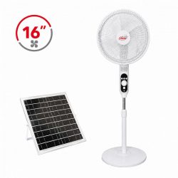 VENTILADOR SOLAR 15W 16" LARRYHOUSE LH2337