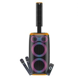 ALTAVOZ KARAOKE BLAST PUMP 2.1 2X6.5" + 5xTWEETERS 550W NARANJA COOLSOUND CS0296