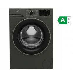 LAVADORA CARGA FRONTAL 9KG INOX HOTPOINT HB 93G CARE SPT