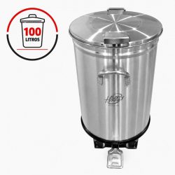 CUBO BASURA INDUSTRIAL 100L LARRYHOUSE LH2359