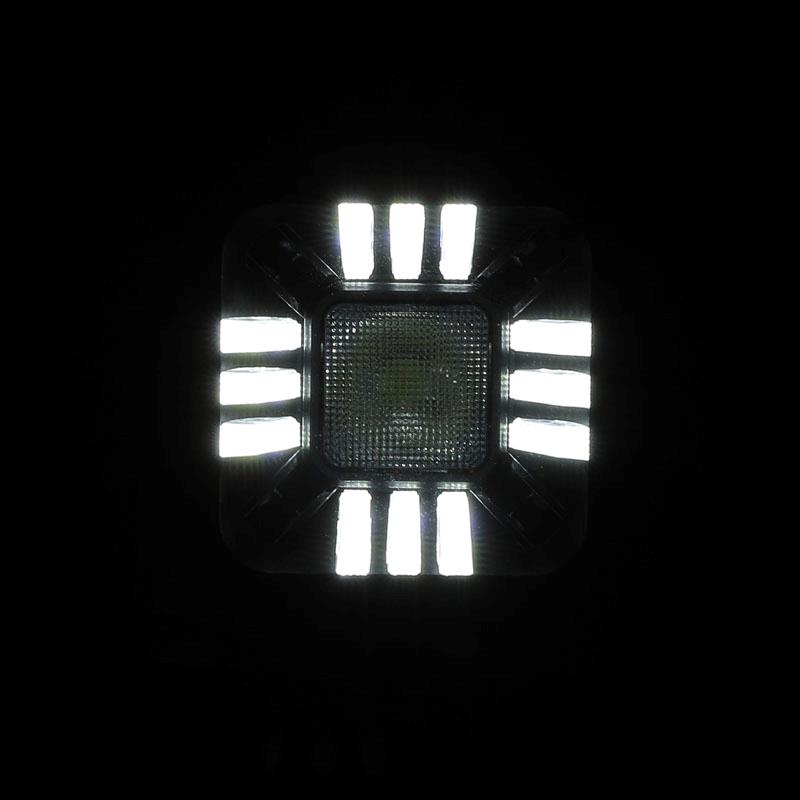 FARO LED CUADRADO 3” LARGO ALCANCE 23W 9-32V FARGO TOOLS FT1455 - Imagen 4