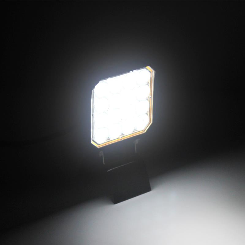 FARO LED CUADRADO 4" LARGO ALCANCE 1.600 LUMENS 20W FARGO TOOLS FT1462 - Imagen 6