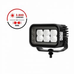 FARO LED RECTANGULAR 4.2” LARGO ALCANCE 42W 9-32V FARGO TOOLS FT1453