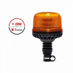 GIROFARO LED 20W 12-24V 3 FUNCIONES FARGO TOOLS FT1468