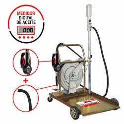 KIT MOVIL ACEITE BARRIL CON MANGUERA 200L FARGO TOOLS FT1441